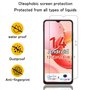 Tzstz 3 Pièces Verre Trempé D'écran Protecteur pour Blackview Wave 8/Blackview Wave 8C Dureté 9H Anti Rayures HD Film de Protect
