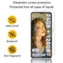 Tzstz 3 Pièces Verre Trempé D'écran Protecteur pour OUKITEL C50 Dureté 9H Anti Rayures HD Film de Protection D'écran