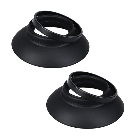 Œilleton DK-19 pour appareil photo Nikon D810 D810A D800 D800E D700 F6 D5 Remplace Nikon DK-19 (lot de 2)