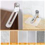 Lot de 6 Ancrage de Sécurité de Meuble， sangles d'ancrage de meubles，fixation murale avec verrou d'inclinaison pour bébé, ancrag
