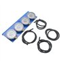 Szlsl88 Moto Jauge de Reniflard, Moto Carburateur Synchroniseur Balancier, Moto Testeur Accessoire