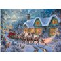 Le Puzzle Calendrier de l'Avent - La Magie de Noël par Abraham Hunter