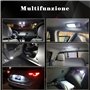 4pcs C5W LED Festoon Ampoules 38mm 39mm Canbus 12V 6000K Blanc Super Brillant pour éclairage intérieur de voiture et Feux de pla