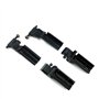 Bross Auto Parts BSR501 Clips coulissants pour rideau de toit ouvrant A2118950105 A2118950205 Compatible avec Mercedes C W203 E