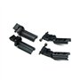 Bross Auto Parts BSR501 Clips coulissants pour rideau de toit ouvrant A2118950105 A2118950205 Compatible avec Mercedes C W203 E 