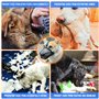 VGECEE Muselière Chien Réglable Évite de Manger/Mordre, Musèlieres Anti Aboiement Petite Taille, Muselière Chien Long Museau Res