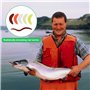 VGECEE 350PCS Leurres de Pêche en Plastique Souple, Appâts de Pêches Faux Asticots vers de Terre Ver la Pêche Leurres Simulation