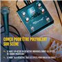 HeadRush VX5 - Pédale d'effets Vocaux avec Antares AutoTune, Correction de Tonalité en Temps Réel, Harmoniseur, Entrées Guitare 