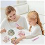 Noaxylic 20 Pièces 3 20 Pièces 3D Miniature Scene Stickers Set, Autocollants de Scène avec pincettes，Autocollants 3D，House Stick