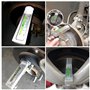 Toolwiz outil de jauge magnétique réglable universel outil d'alignement de roue de jambe de force de carrossage pour la réparati