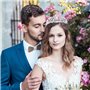 Voarge Bridal Tiara - Diadème en cristal avec strass - Pour femme - Couronne avec Peigne - Bandeau,Tiare, Barrette à Cheveux - P