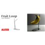 Alessi | Dear Charlie JT01 - Support à Banane en Zamak Chromé, Brillant