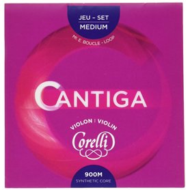 Corelli Cordes Violon Cantiga Jeu avec Mi boucle Medium 900M