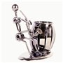 Alletechplus Métal Art Crafts crayon et Pen Holder Display – décoratifs pour saxophone Thème Bureau d'organiseur