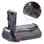 Neewer Poignée d'Alimentation (Rechange pour Support de BG-E14) Fonctionne avec LP-E6 Batteries ou Lot de 6 Piles AA pour Appare
