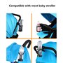 Mise à Niveau du Porte-vélos 2 Porte-Bouteilles 360 degrés Rotation Rotation Rapide Anti-dérapant Tasse Porte-Boisson pour Pouss