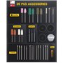 Fanttik F2 Master Outil Rotatif Multifonction Sans Fil 4V, Moteur NeoPulse, 5-Vitesses 25000tr/min Max, Mini Perceuse Sans Fil A
