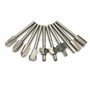 Lot de 10 fraises à défoncer en acier rapide de 3 mm pour menuiserie et défonceuse Dremel Foredom
