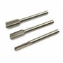 Lot de 10 fraises à défoncer en acier rapide de 3 mm pour menuiserie et défonceuse Dremel Foredom