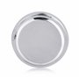 Shoppewatch Mini Horloge Insert à Mouvement à Quartz Rond 1 7/16 (35 mm) Miniature Horloge s'adapter à Cadran Blanc Argenté Cadr