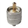 Pince à sertir pour câble coaxial avec 5 connecteurs UHF mâle PL259 pour câble RG58 LMR195, outil de compression professionnel K