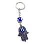 Nazareth Store Porte-clés mauvais œil Hamsa Fatima Protection des mains Charme Porte-clés Bonne chance Amulette
