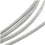 BGTXINGI PT100 Sonde thermocouple en acier inoxydable 2 fils Type K 2 m 5 mm x 100 mm Haute résistance aux températures 32~800 °