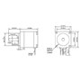 STEPPERONLINE Nema 11 Moteur pas à pas Bipolar 1,8 deg 9,5 Ncm 0,67 A 28 x 45 mm 4 fils pour imprimante 3D / fraisage CNC