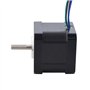 STEPPERONLINE Moteur pas a pas Nema 17 Stepper Motor Bipolaire 0.9deg 36Ncm 0.9A 42x42x40mm 4 Fils pour Imprimante 3D, Machine C