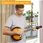 Pinces de réglage, têtes de machines RiToEasysports Mandolin Cordes de réglage, pinces 4L4R pour accessoire d'instruments Mandol