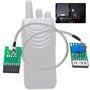 Cable de connecteur temporisé TX/RX-D de répétiteur de Station Relais pour GR300, GR3188, GM300, GM3688 et Autres radios bidirec