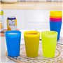 30 pcs Gobelets en plastique coloré réutilisables Gobelets en plastique pour anniversaires et fêtes，260ml Verres en plastique so