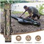 MEYAGOT Sac De Canne A Pêche,3 Couches 150 CM Sacs De Canne A Pêche Portable,Sac De Pêche Pôle Tackle Cas,Housse Cannes A Pêche 