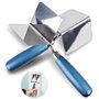 TOATELU Truelle d'angle Inoxydable: 2 pièces Truelle d'angle 80 x 60 mm
