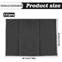 TOATELU Lot de 125 Bavoirs Dentaires - Noir - 45 x 33 cm - Qualité Supérieure - Imperméables - Pour Table de Tatouage et Cliniqu
