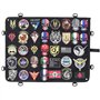 HOMURY Panneau de Brassage Tactique Militaire Planche du Support De Patch Pliable avec Crochet et Boucle
