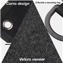 HOMURY Panneau de Brassage Tactique Militaire Planche du Support De Patch Pliable avec Crochet et Boucle, Moral Panel Display Pa