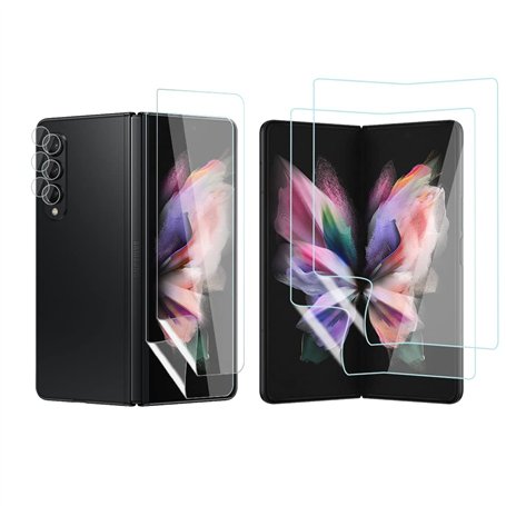 KeeFos [6 Pièces Protection écran Compatible avec Samsung Galaxy Z Fold 3 5G