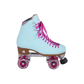 Moxi Patins - Lapin de Plage - Patins à roulettes pour Femmes à la Mode | Ciel Bleu | Taille 6