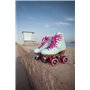 Moxi Patins - Lapin de Plage - Patins à roulettes pour Femmes à la Mode | Ciel Bleu | Taille 6