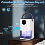 Dreamhigh® 1.7L Deshumidificateur d Air, Déshumidificateur Electrique Cave Salle de Bain Chambre, Pour Max 35㎡, Deshumidificateu