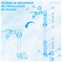 LustLocke Robinet Cuve 1000L Plastique Fileté 3/4", Robinet pour Cuve De 1000 litres en Laiton pour Récupérateur d'eau De Pluie,