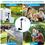 LustLocke Robinet Cuve 1000L Plastique Fileté 3/4", Robinet pour Cuve De 1000 litres en Laiton pour Récupérateur d'eau De Pluie,