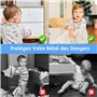 Dreamhigh® Securite Placard Enfant Magnétique, 10 Serrures + 2 Clés Serrures, Bloc Porte Securite Bebe Magnetique, Protection po