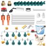 MASTERFUN Abreuvoir Poules Automatique DIY avec 8 Bols