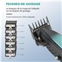 VGR 270 Tondeuse à Cheveux Professionnelle pour Homme - Silencieuse - sans Fil - Haute Vitesse - 9000 Tr/min - Lame en Céramique