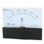 sourcing map Analogique Courant Panneau Mètre DC 0-500A 44C2/500A Ampèremètre pour Automobile Circuit Test Charge Batterie Ampèr
