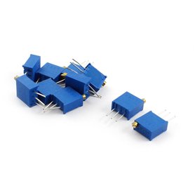 sourcingmap Réglable Résistance 200 K Ohm 3296/tondeuse Pot potentiomètre 10