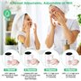 Distributeur de savon automatique 380 ml - Fixation murale - Avec capteur infrarouge - Fixation murale - Sans contact - Sans per