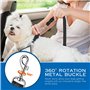 Réglable Double Ceintures de Sécurité pour Chien pour Voiture avec Absorption des Chocs pour Chien